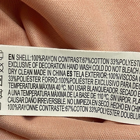 Forever 21 Plus Peachy-Pink Fit and Flare Dress - Picture 7 of 7